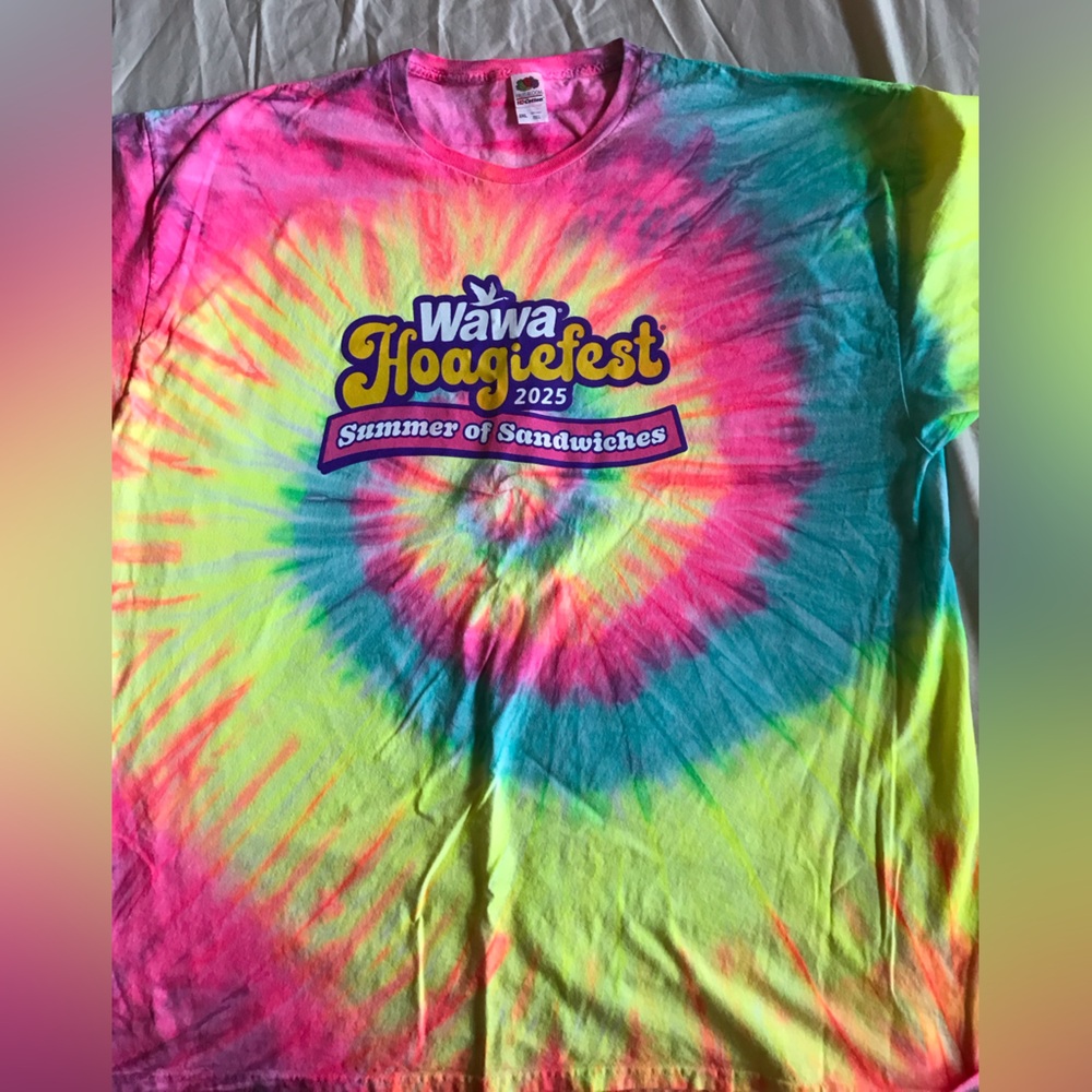 Hoagiefest Tie-Dye T-Shirt - Multicolor WaWa